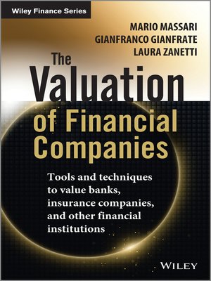 cover image of The Valuation of Financial Companies